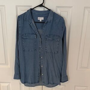 GAP Classic Blue Denim Shirt